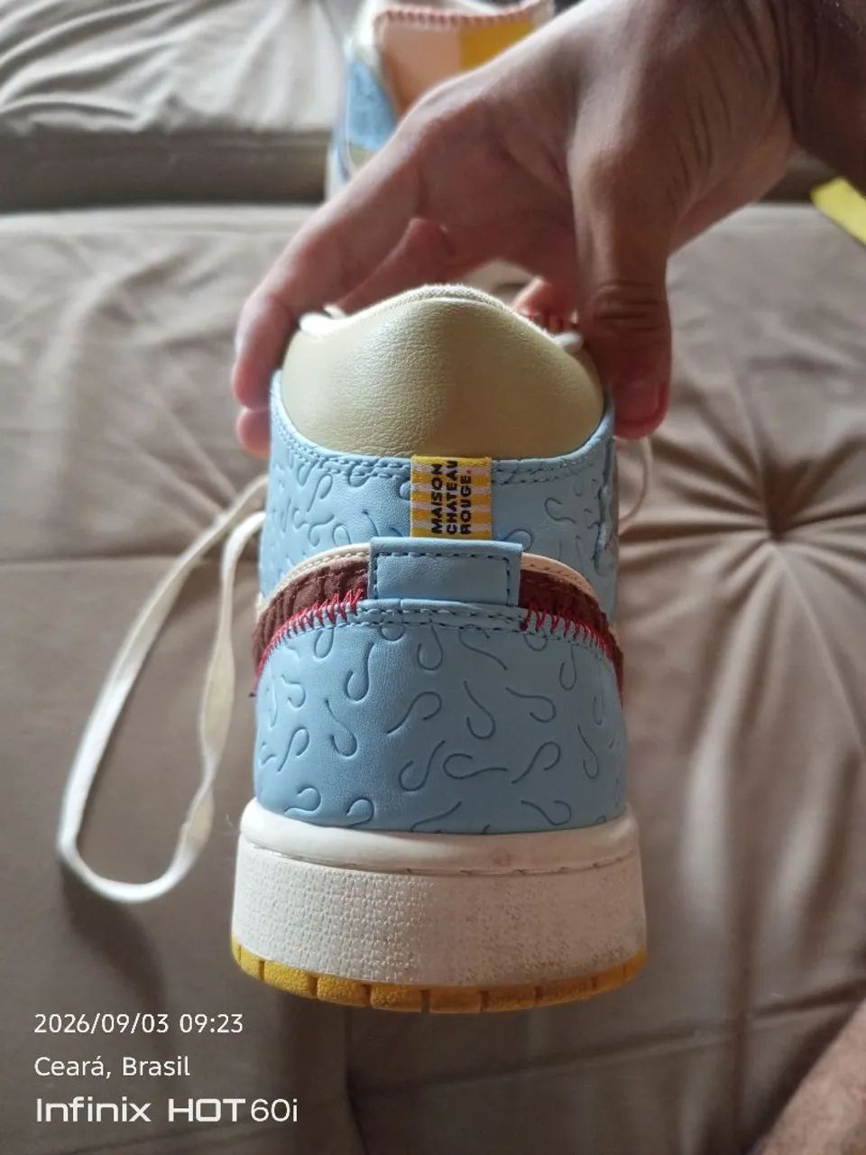 Vendo Jordan 1 mid maisom chateau rogue  - Foto 2