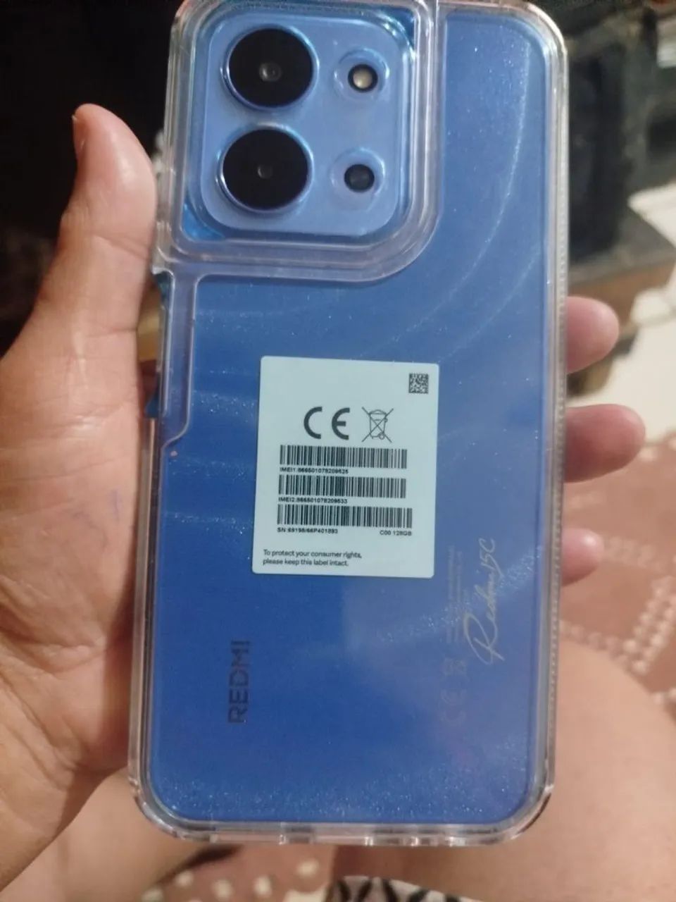Celular Redimi 15 C 2 meses uso na garantia ZAP: *98 - Foto 2