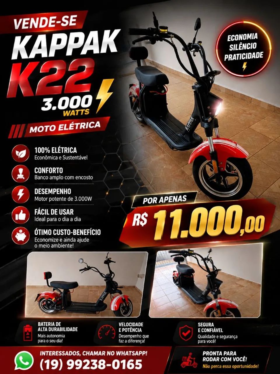 Kapakk k22 3000 wats  - Foto 3