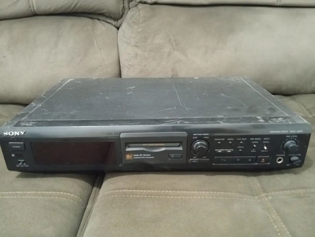 MD mínidisc deck MDS SONY  - Foto 3
