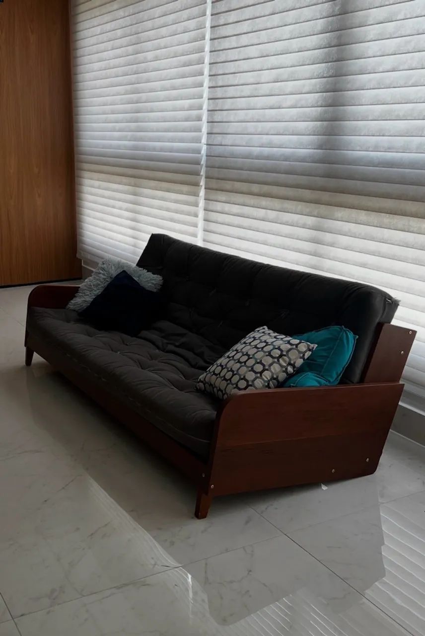 Sofá Cama Futon Casal - Foto 2