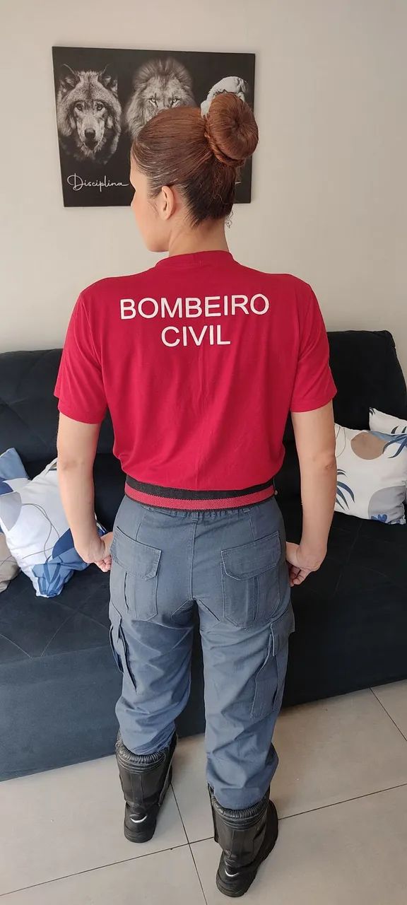 Farda Bombeiro Civil Feminina  - Foto 5