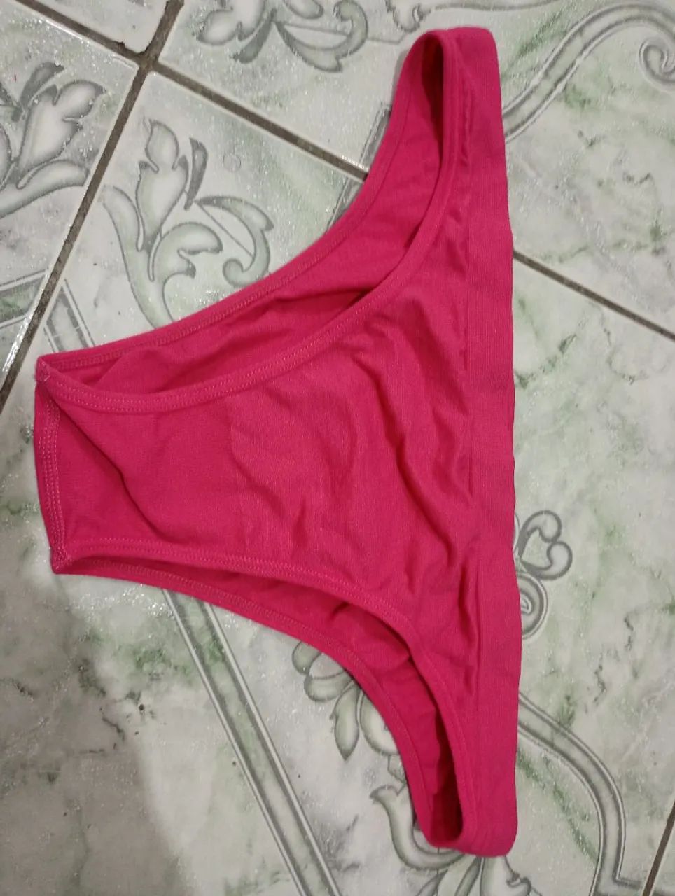 Calcinha Feminina Basic+ GG Rosa - Nova, Nunca Usada