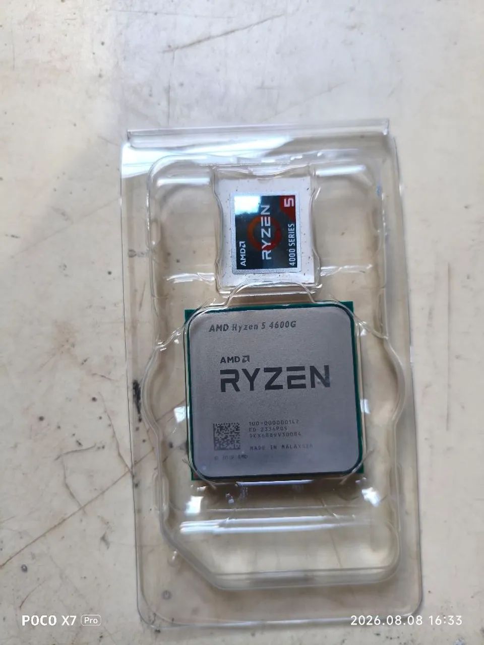 PROCESSADOR AM4 5 4600G + BOX - Foto 3