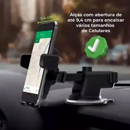 Suporte de Celular para Carro com Ventosa - Foto 4