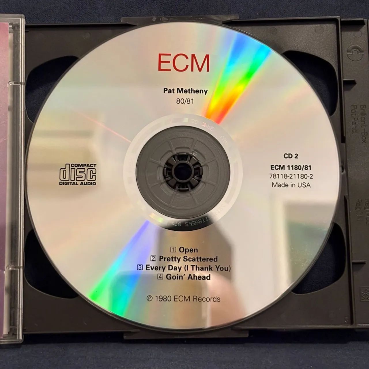 Cd Pat Metheny - 80/81 (duplo importado) - Foto 4