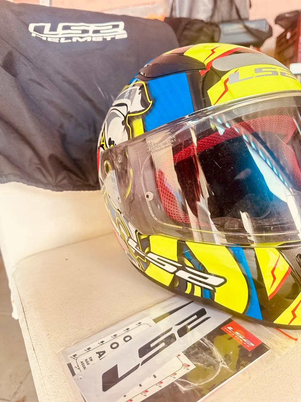 CAPACETE LS2 ALEXBARROS