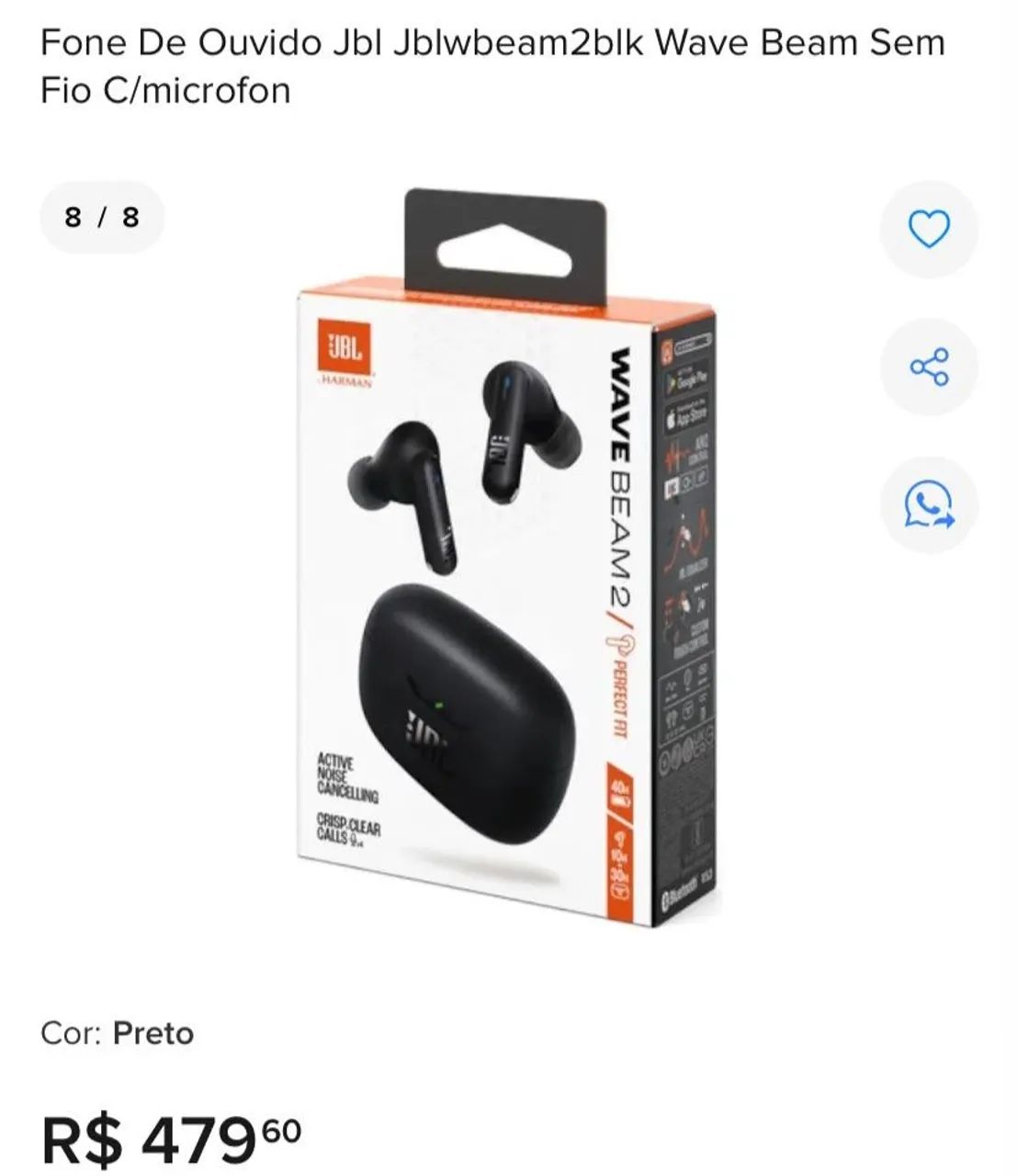 Fone JBL Wave Beam2
