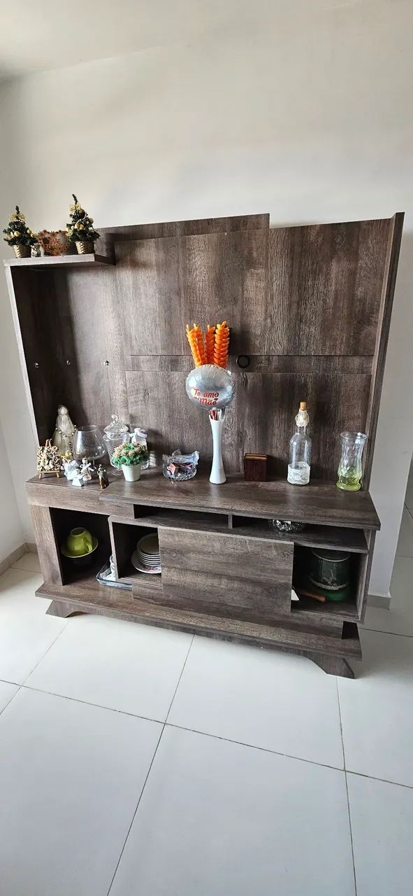 Rack com painel 