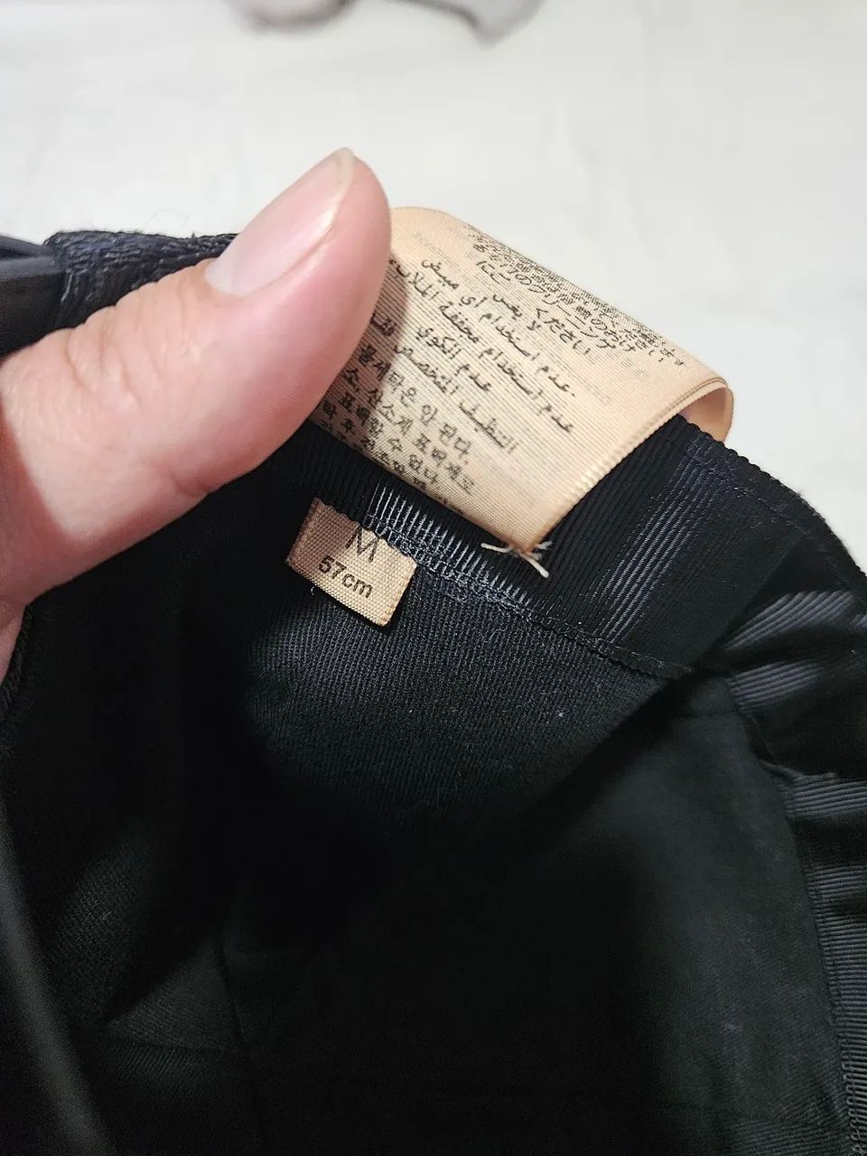 BONÉ GUCCI GG SUPREME ORIGINAL - ESTADO IMPECÁVEL. - Foto 4