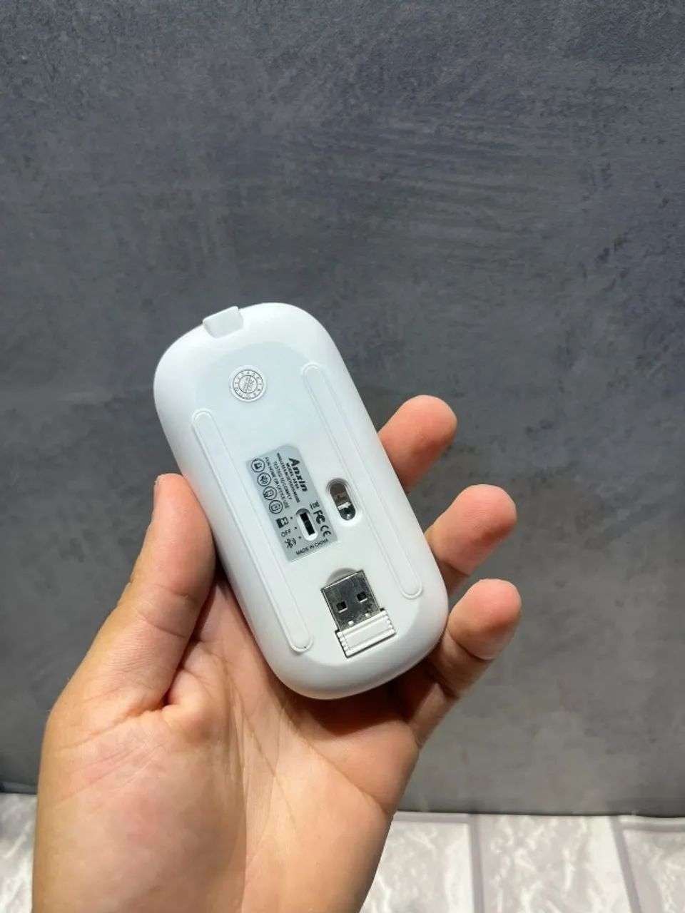 Mouse Sem fio NOVO BLUETOOTH e USB - Foto 3