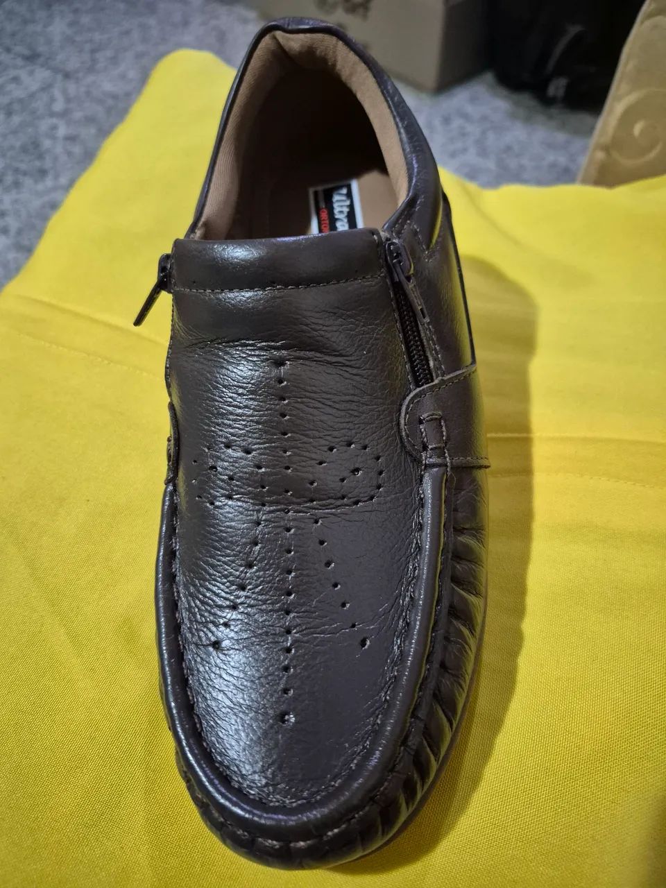 Mocassim marrom da Ultra Flex