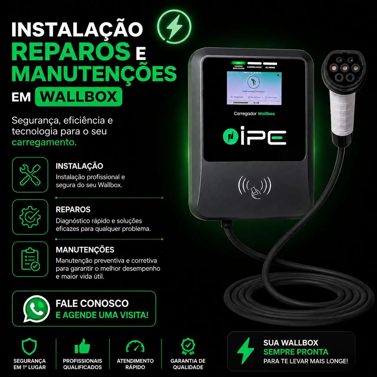 Instalação  de walbox  carros elétricos  - Foto 2