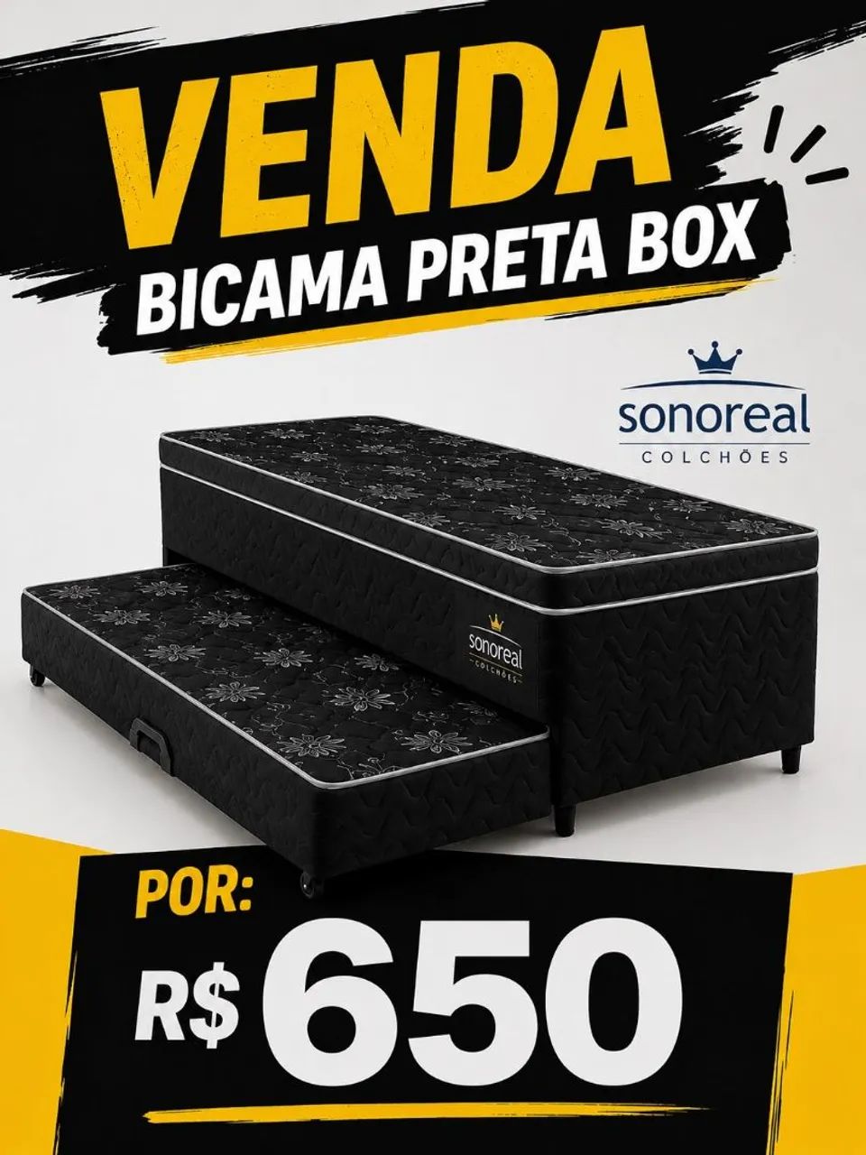 Bicama Bibox SonoReal pouco usada