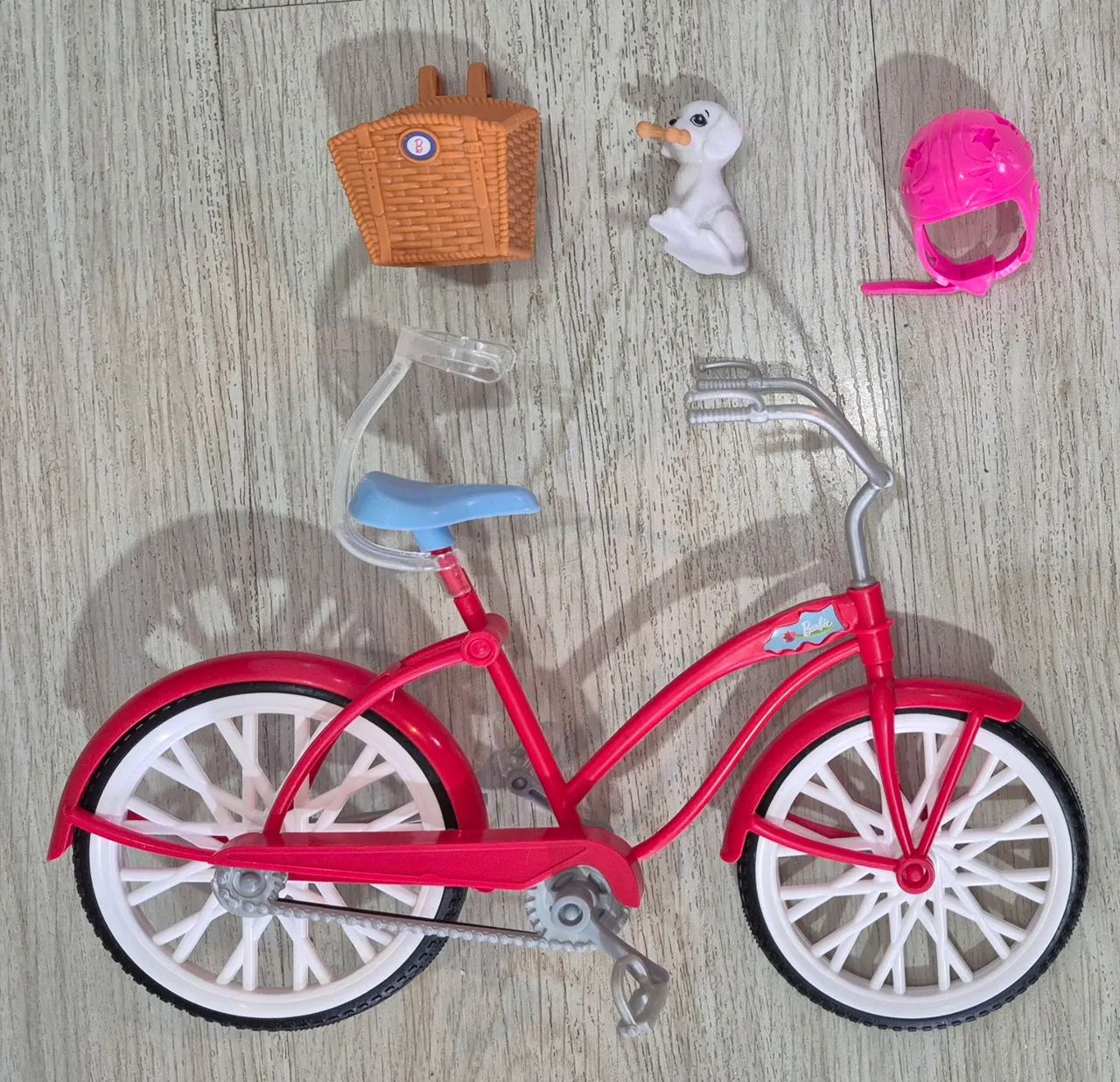 Boneca Barbie com Bicicleta e cachorrinho da Mattel - Foto 4