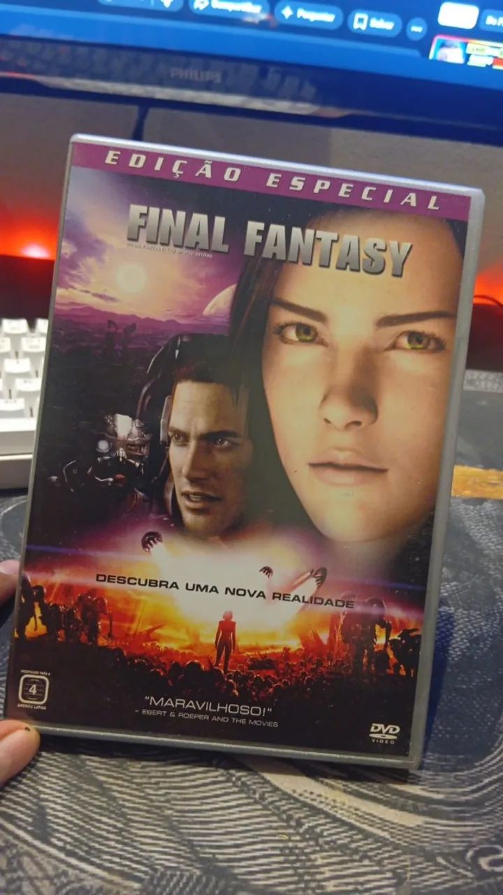 Final Fantasy: The Spirits Within (Edição Especial) - DVD, Blu-Ray
