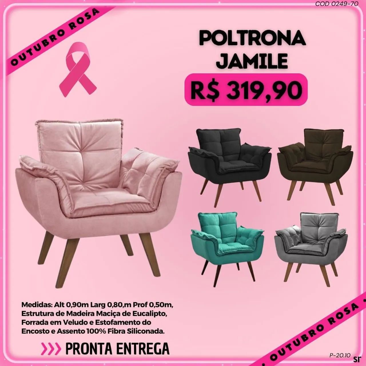 Poltrona Jamile sala