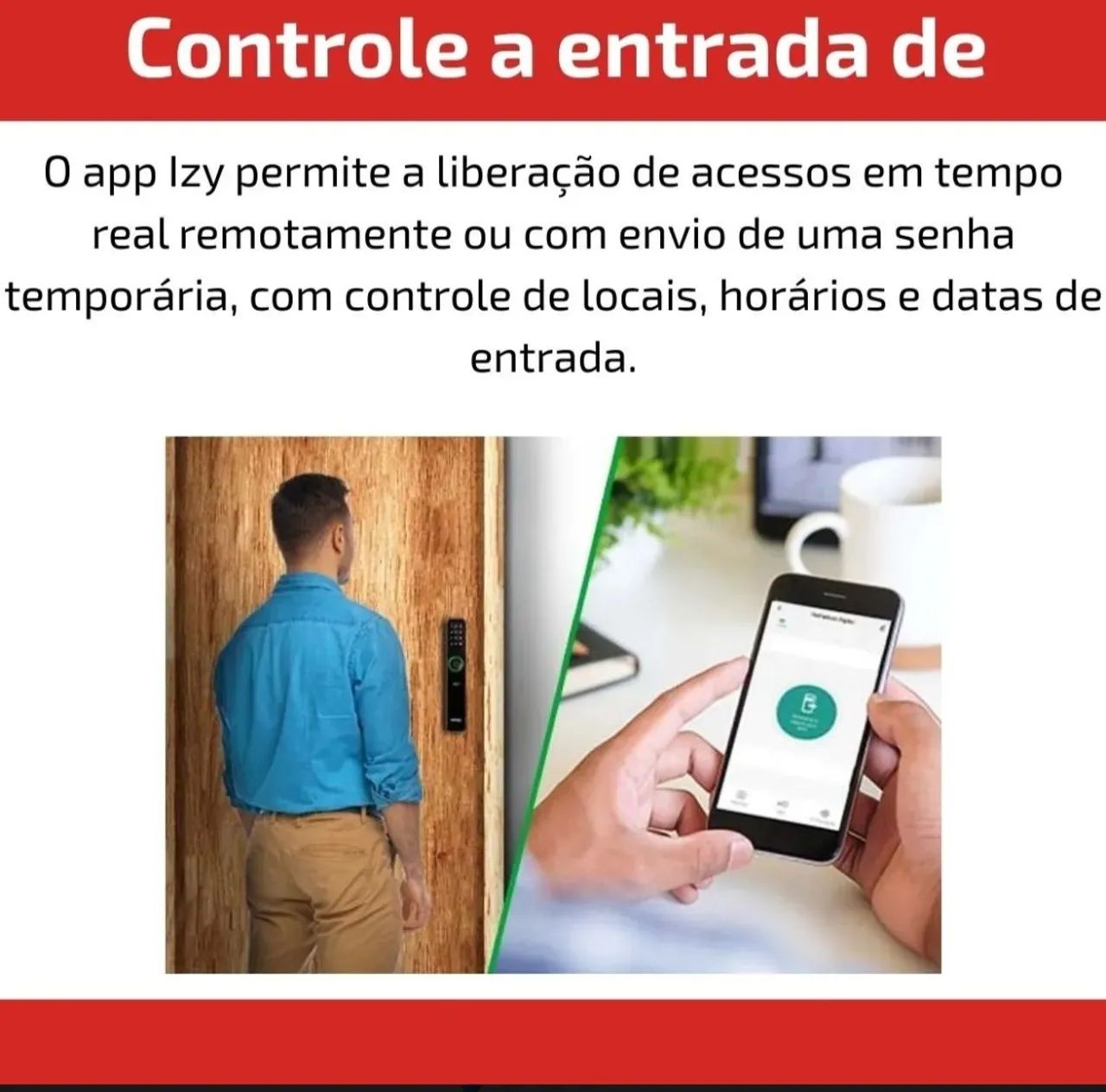 Fechadura eletrônica interna  - Foto 4