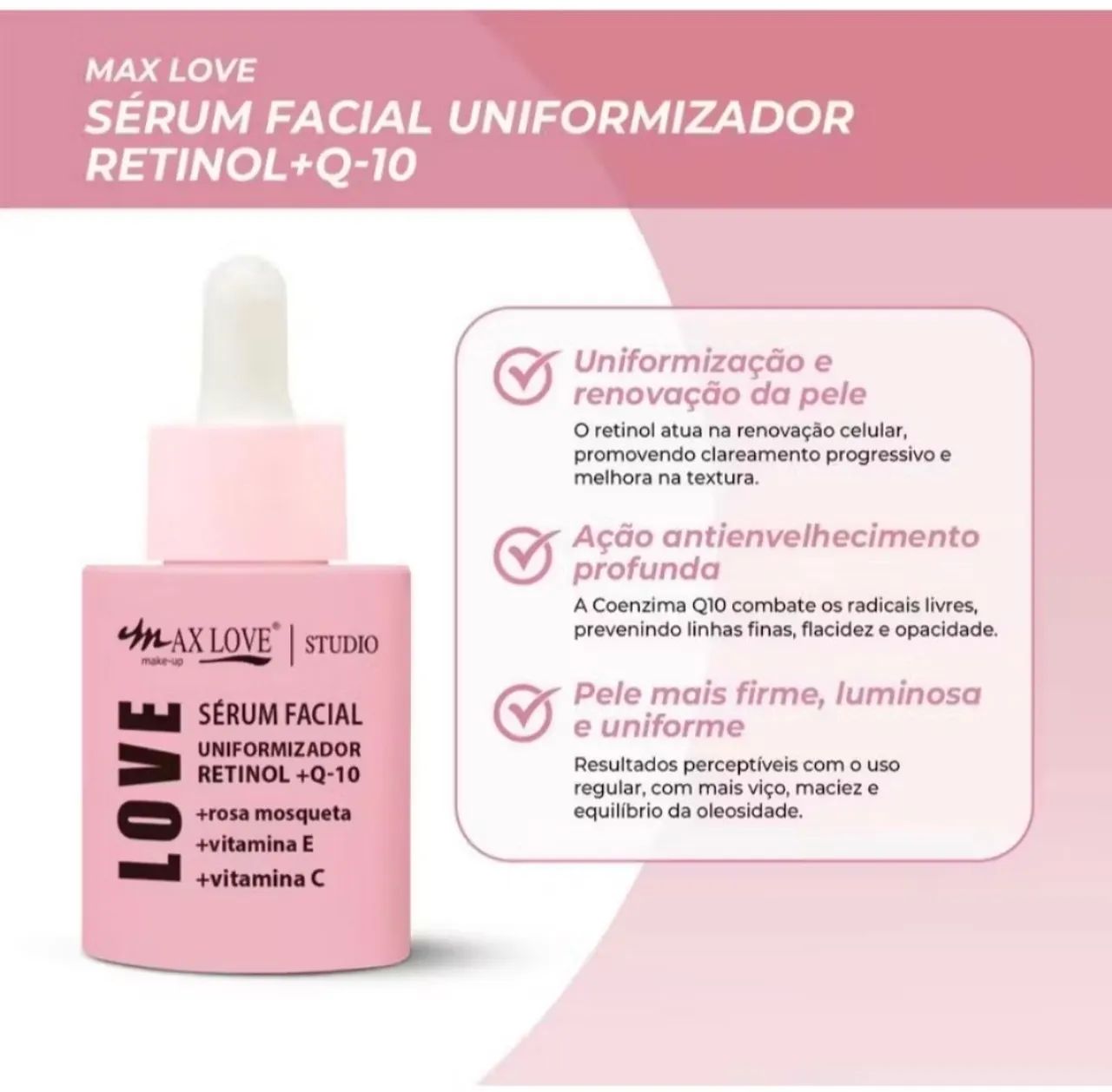 Serum facial max love 