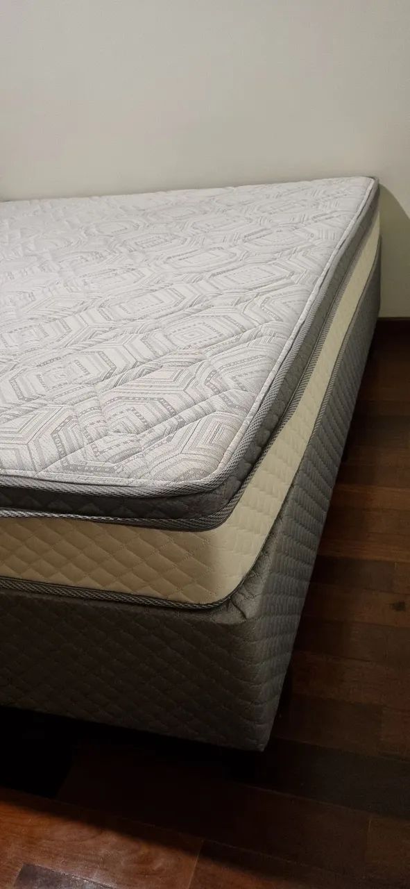 Cama box queen pouco usada - Foto 5