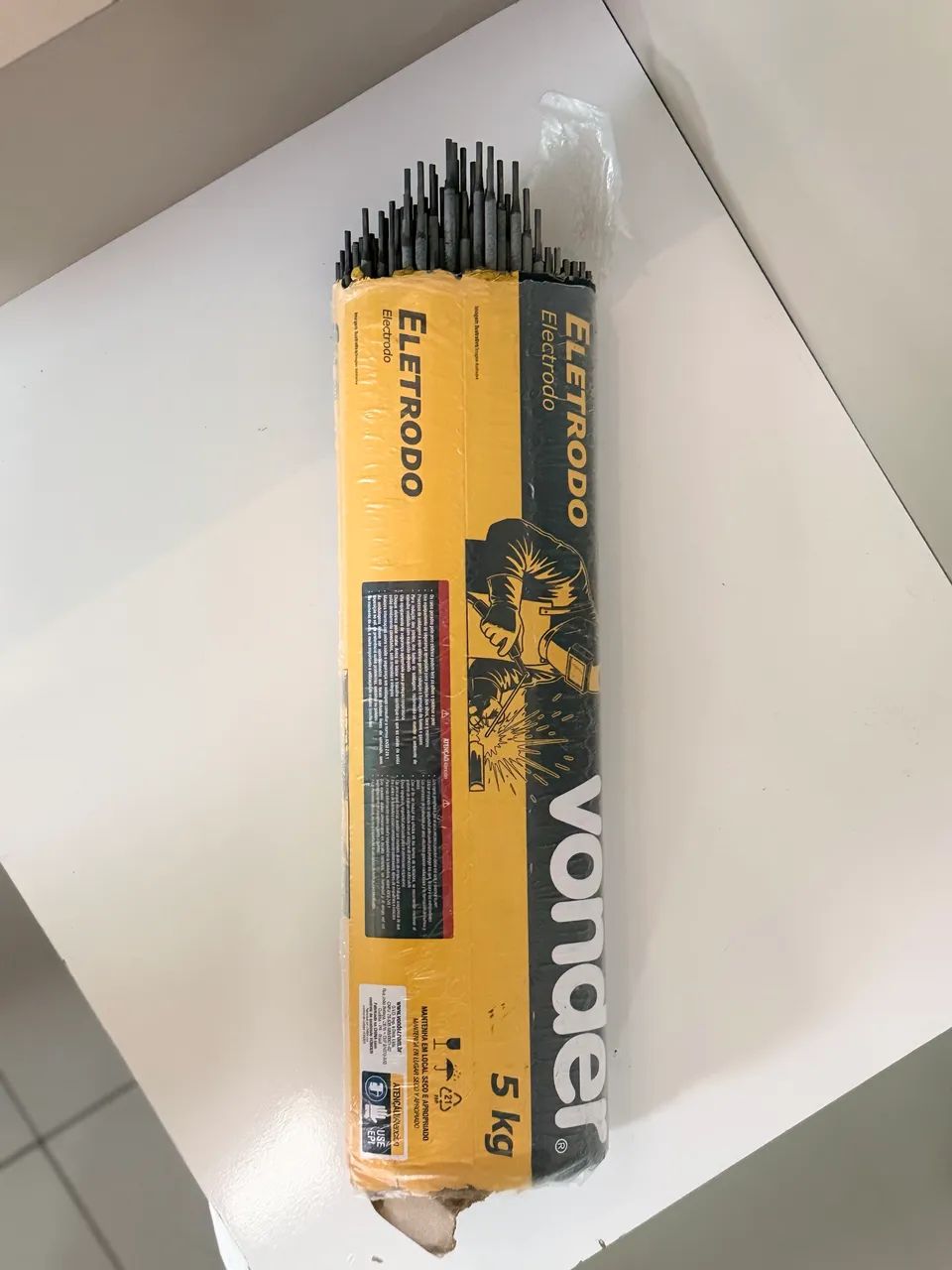 Eletrodo para Solda Vonder E6013 2,5mm - Pacote 5kg