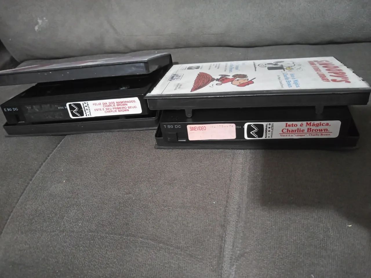Fitas VHS Snoopy Charlie Brown - Foto 4