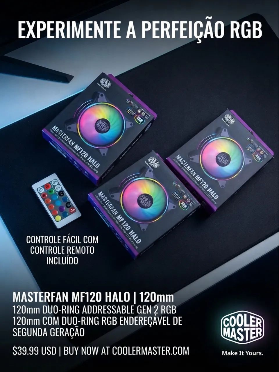Kit3 Cooler Master MasterFan MF120 