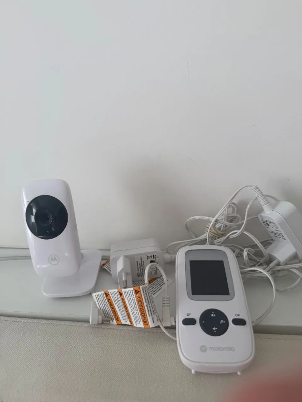 Babá eletrônica Motorola Vm481 Tela Lcd 2.0 Visão Noturna - Foto 2