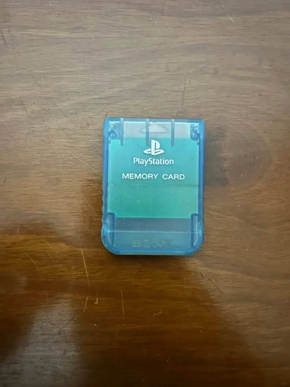 Memory Card PS1 Translúcido Original 