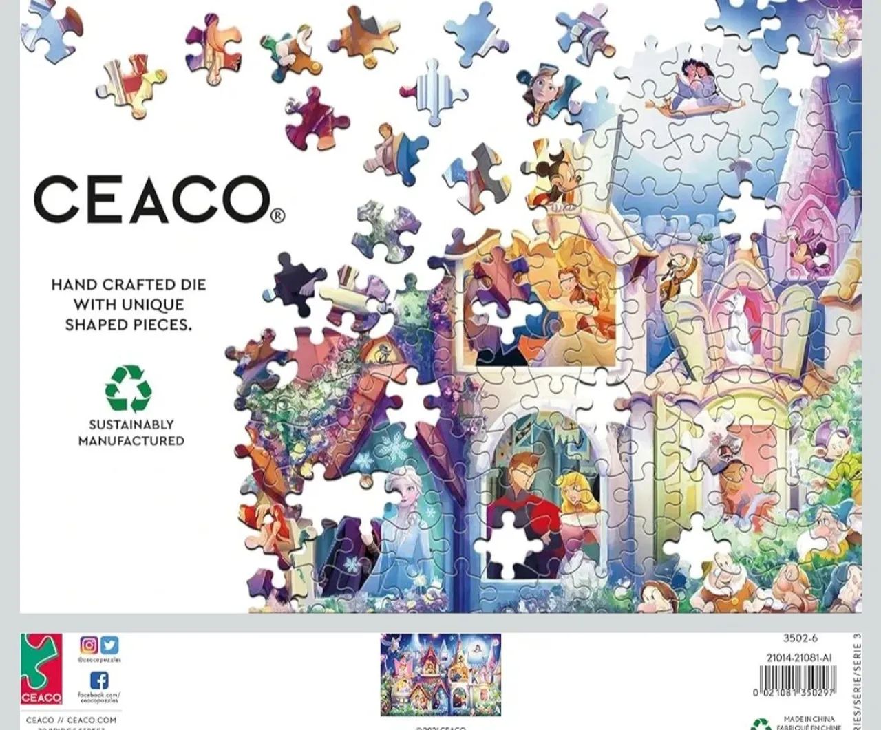 Quebra-cabeça Princesas Disney, 2000 peças - Foto 4