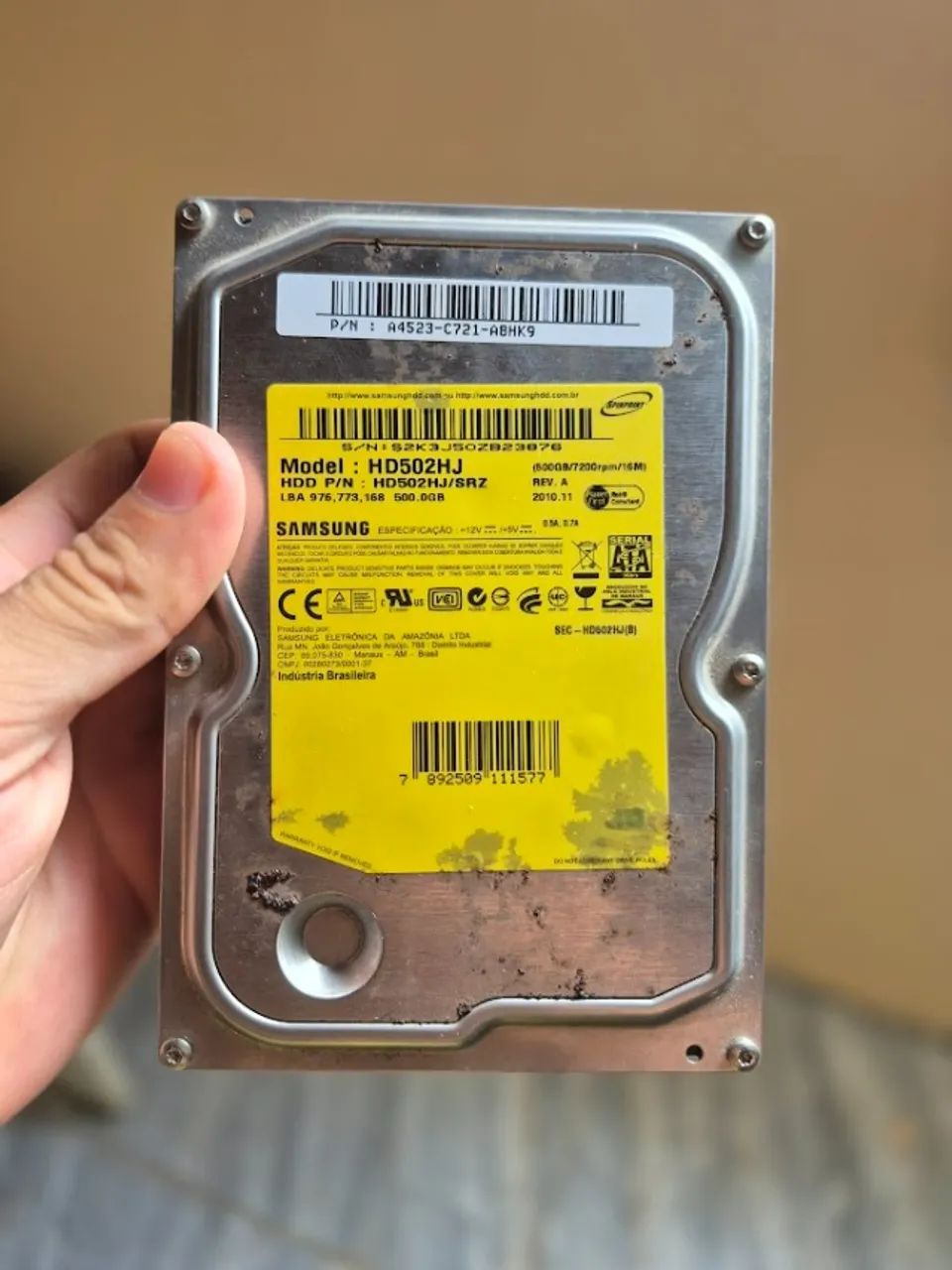 HD 500gb para hoje!
