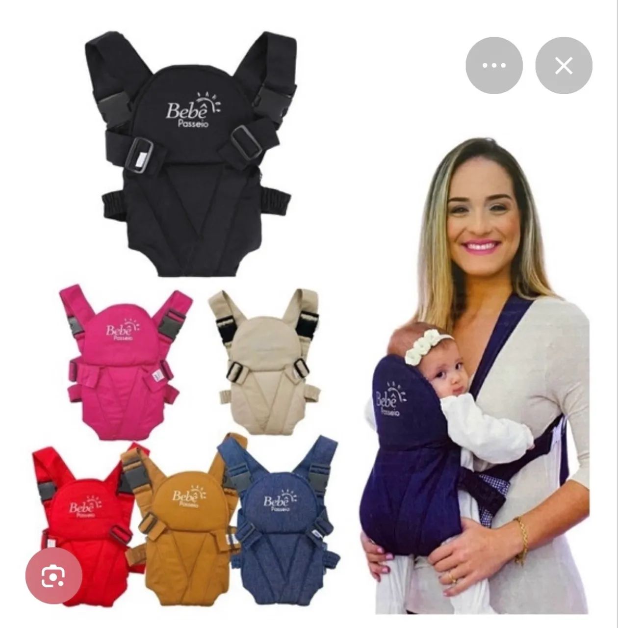 Canguru para bebê  - Foto 3