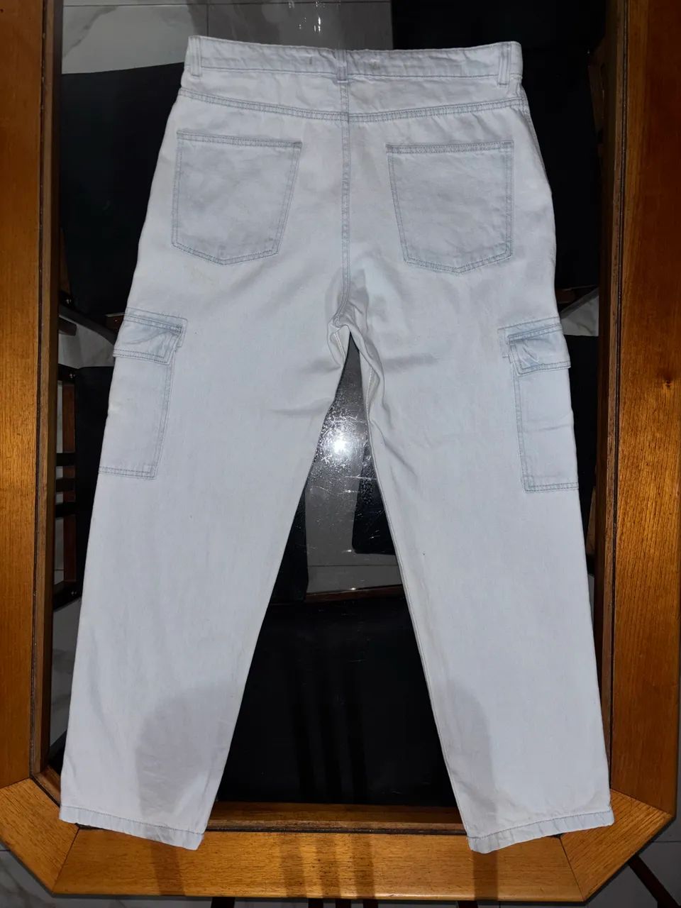 Calça Jeans Baggy Renner 42 - Foto 2
