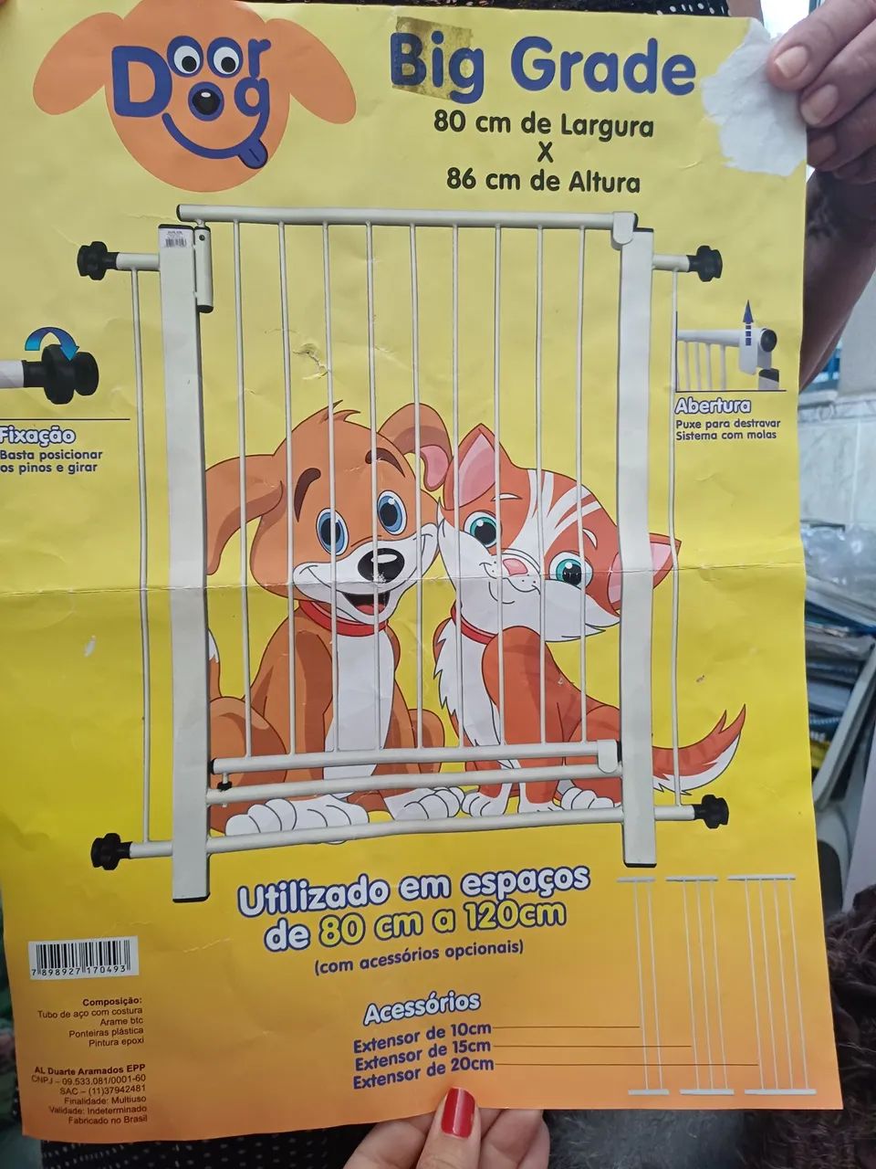 Grade de proteção para cães e gatos - Foto 2