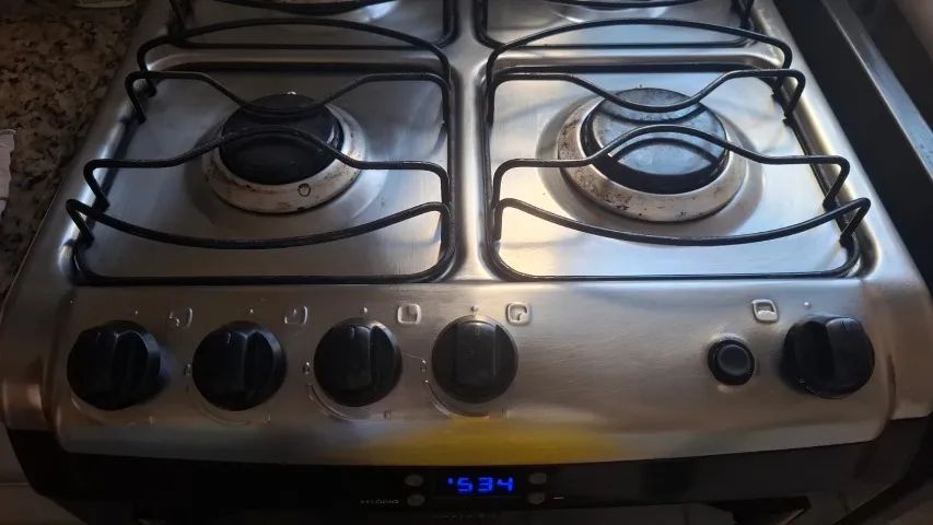 Fogão Electrolux Inox 4 Bocas com Acendimento Automático e Timer - Foto 4