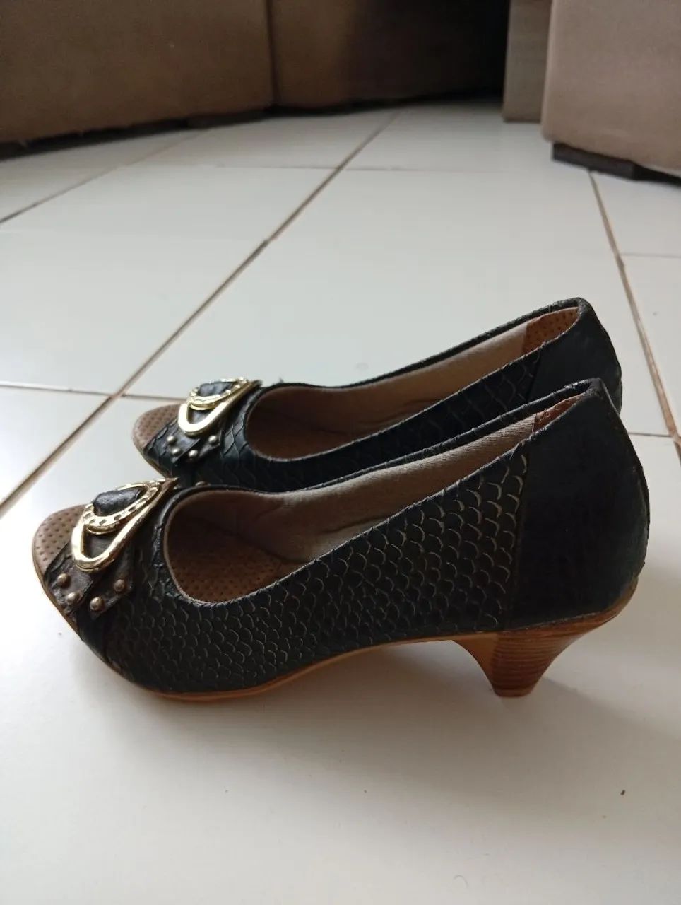 Sapato Aberto com Fivela  - Foto 2
