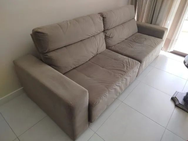 Sofá Enele Reclinável com Chaise - Foto 2