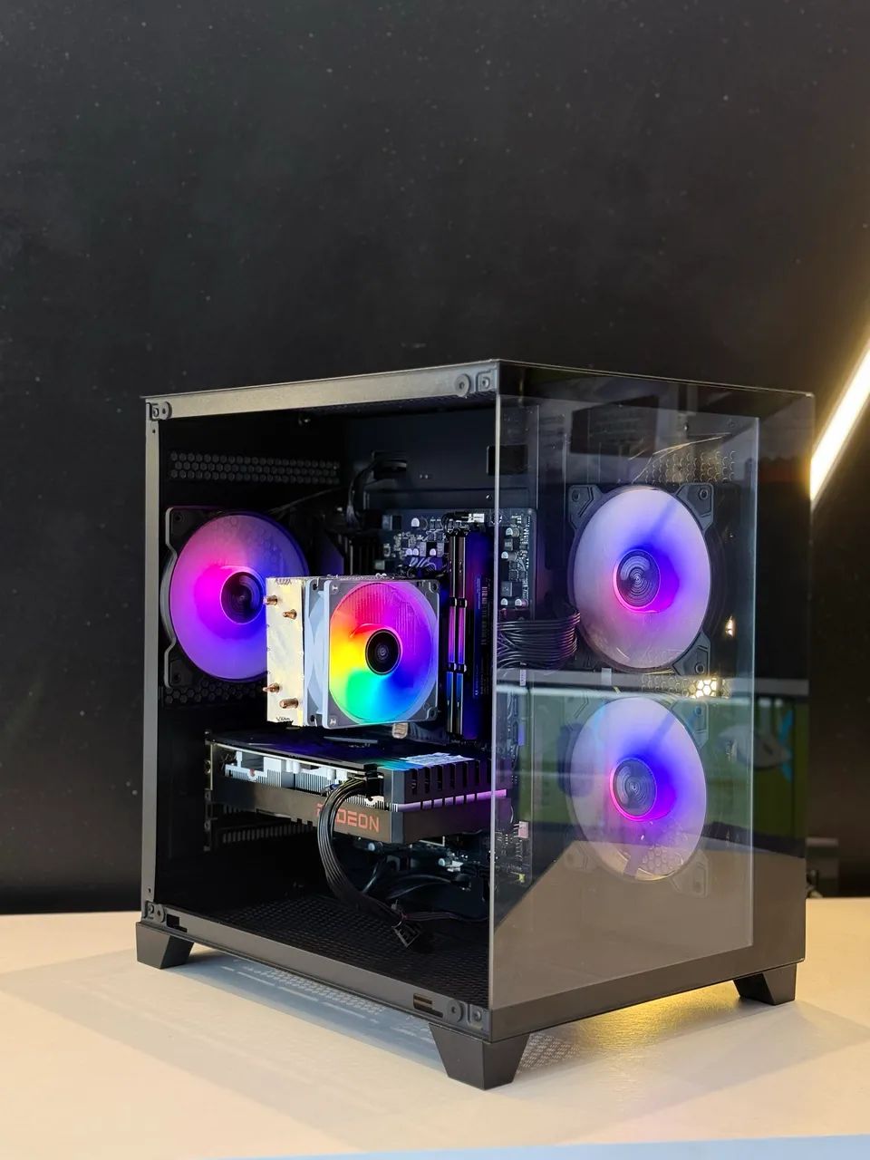 PC Gamer Ryzen 5 5500 + RX6600 - Foto 5