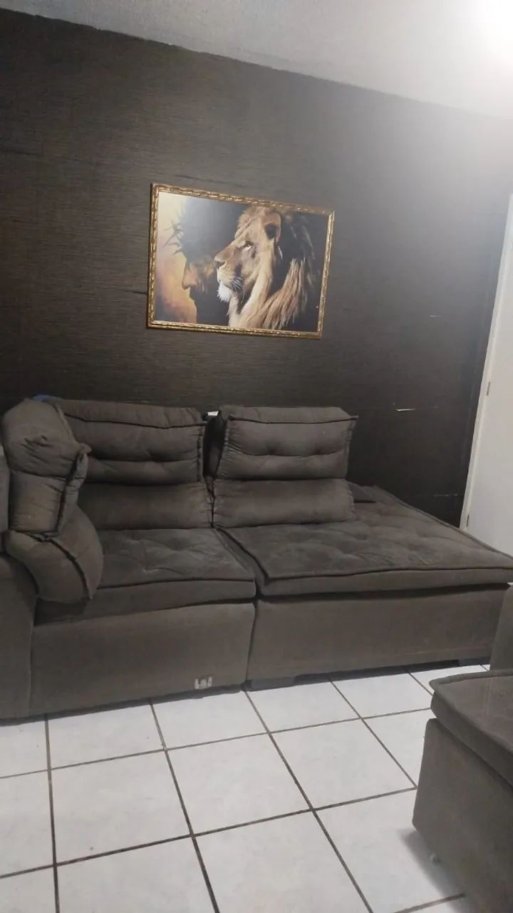 Sofá de Canto Retrátil e Reclinável Cama inBox Platinum453011519822243841