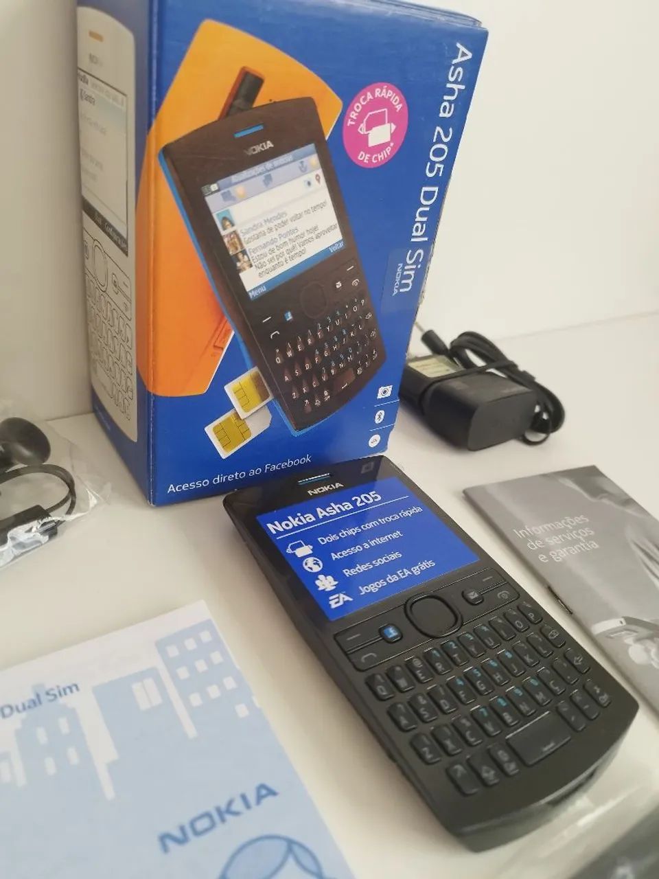 Celular Nokia Asha 205 (COLECIONADOR) - Foto 2