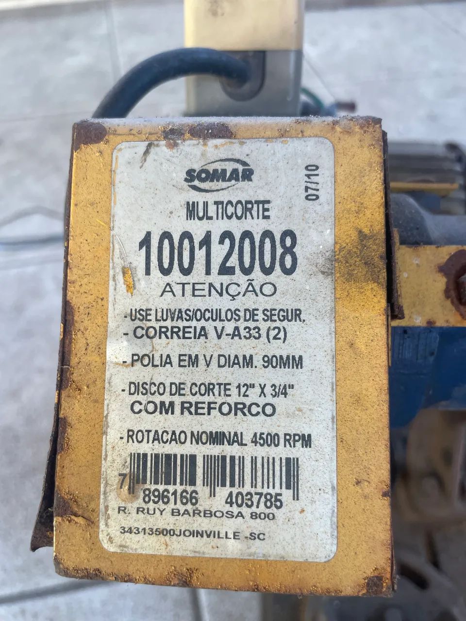 Meia esquadria motor trifásico - Foto 3