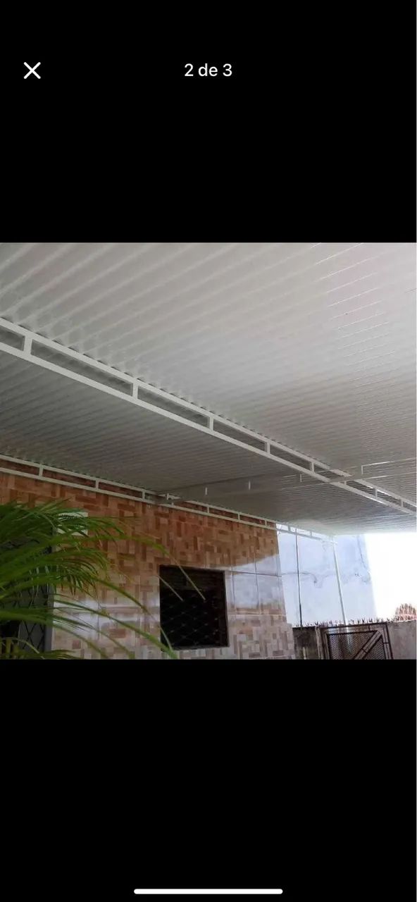 Portões e cobertura alumínio e galvanizado  - Foto 3