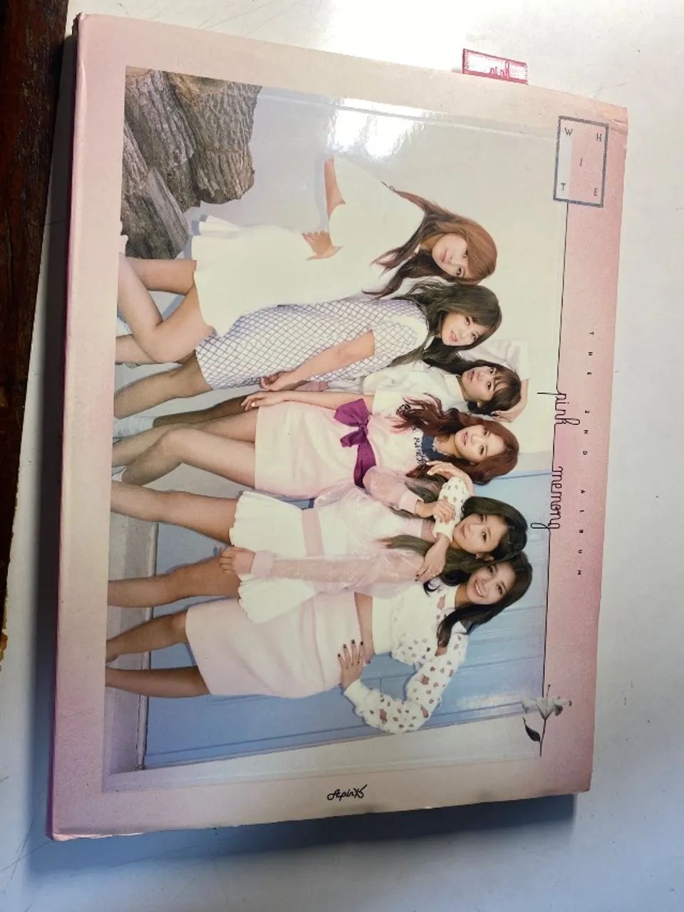 Apink pink memory álbum de kpop