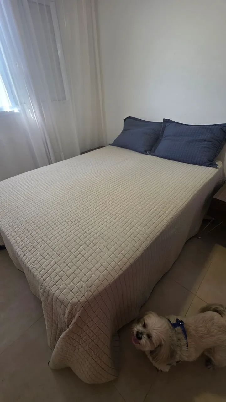 Cama Casal Box (colchão +base)