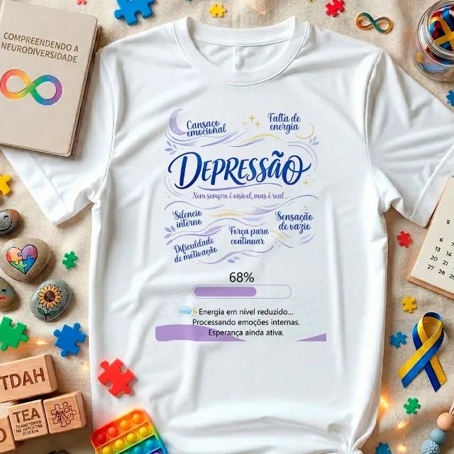 Blusas Personalizadas Tema Além do rotulo  - Foto 4
