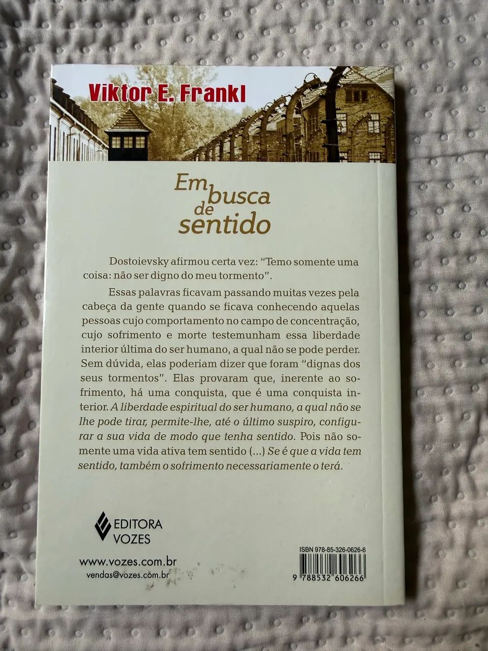 Livro Em busca de Sentido - Viktor Frankl - Foto 2