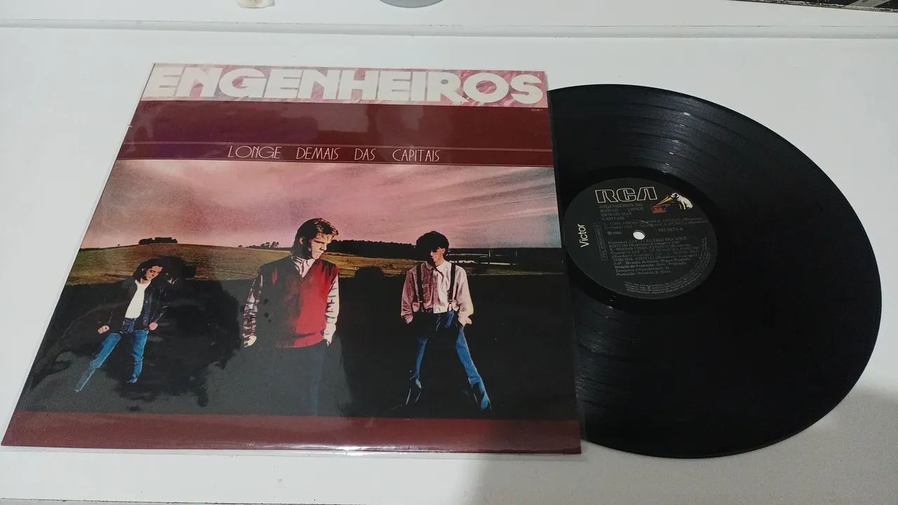 Engenheiros do Hawaii - lp vinl Obs: capa plotada