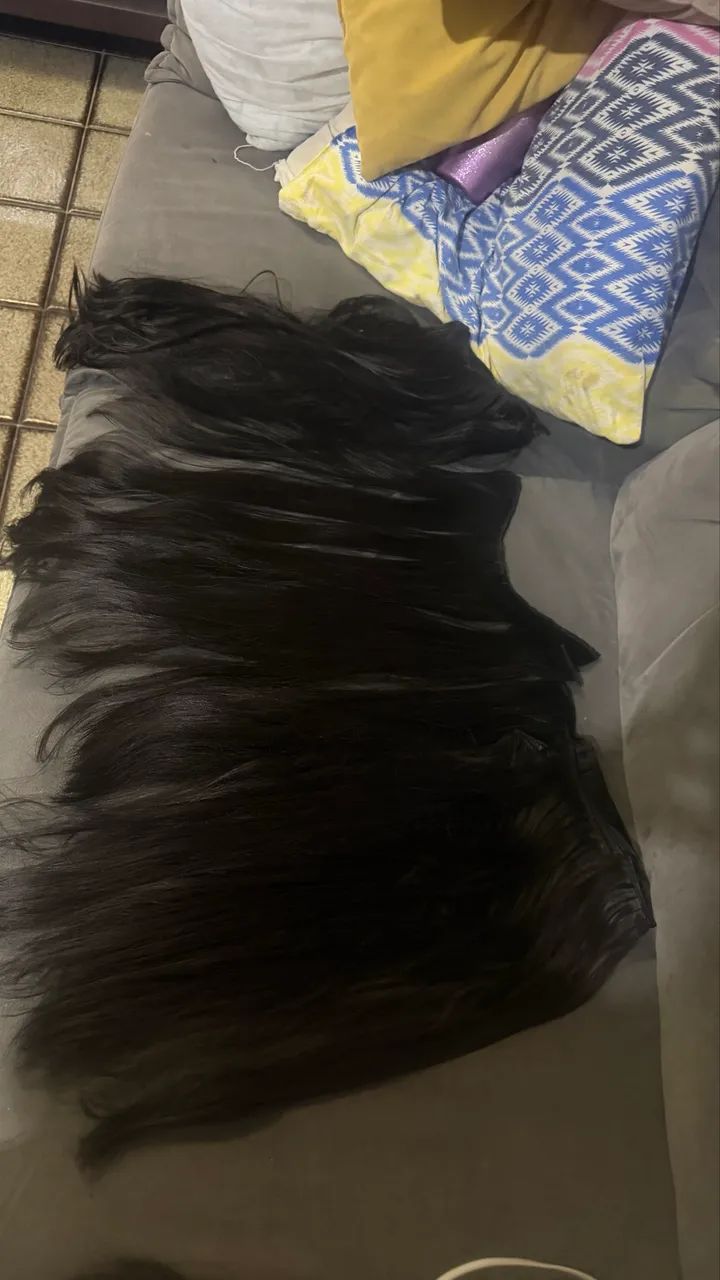 Cabelo orgânico castanho  - Foto 2