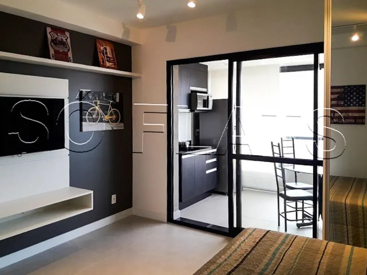 Vila Olímpia, Studio com Suíte, Varanda Envidraçada e Lazer Completo no Vn Casa do Ator