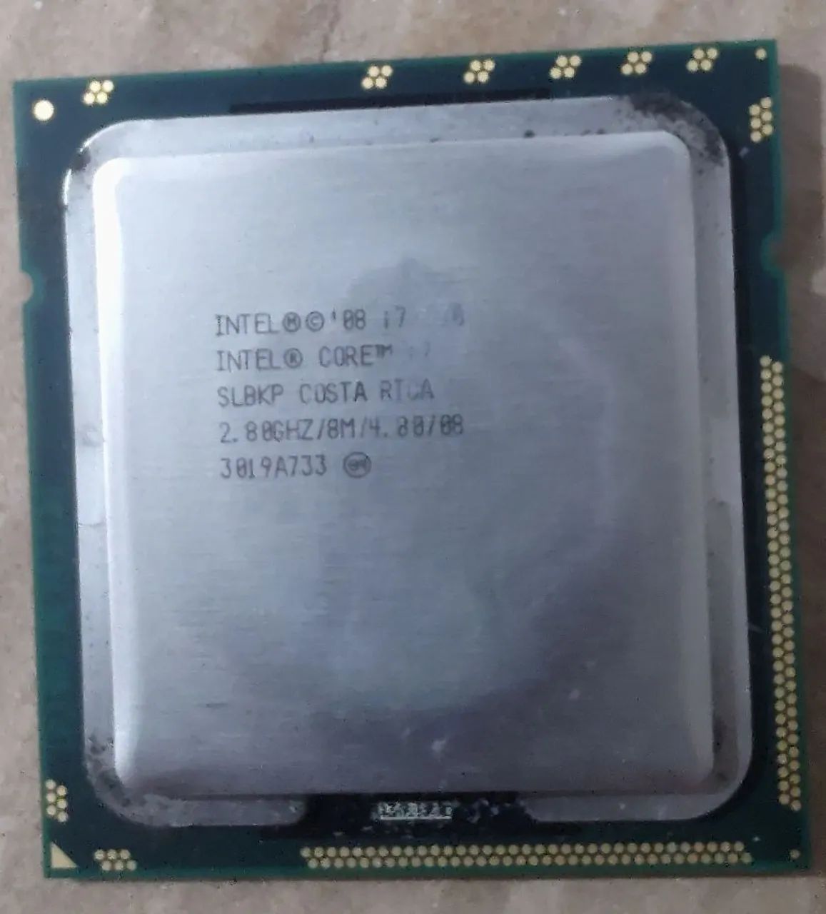 Processador intel i7 930 lga1366 com cooler ..usado funcionando 